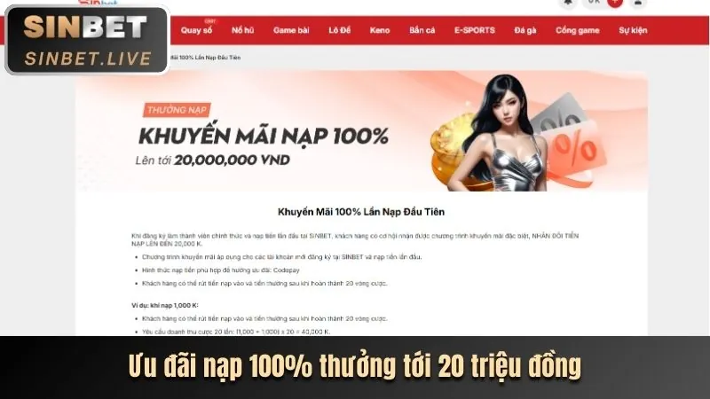 Tiền thưởng chào mừng hello888 nhà cái cho người chơi mới